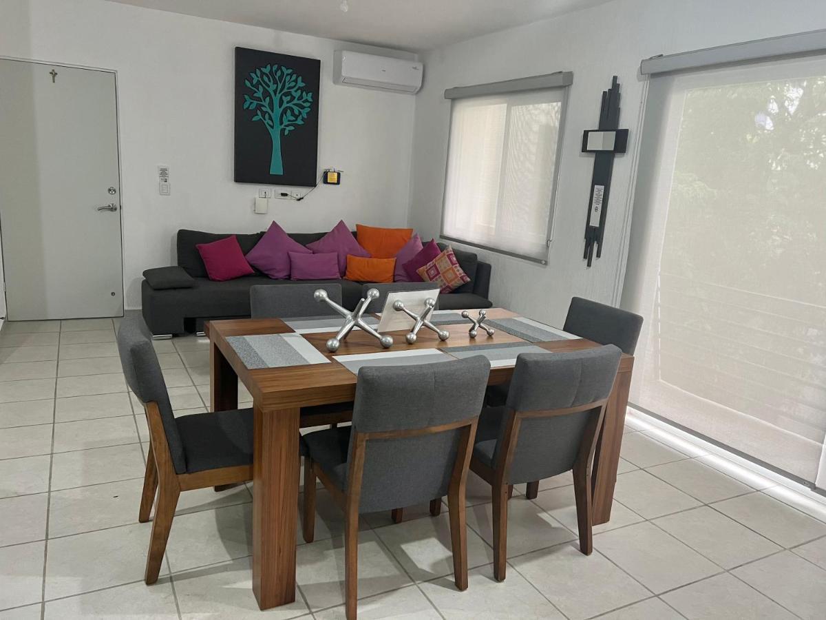 Confortable Departamento Vacacional In Playa Плая-дель-Кармен Экстерьер фото